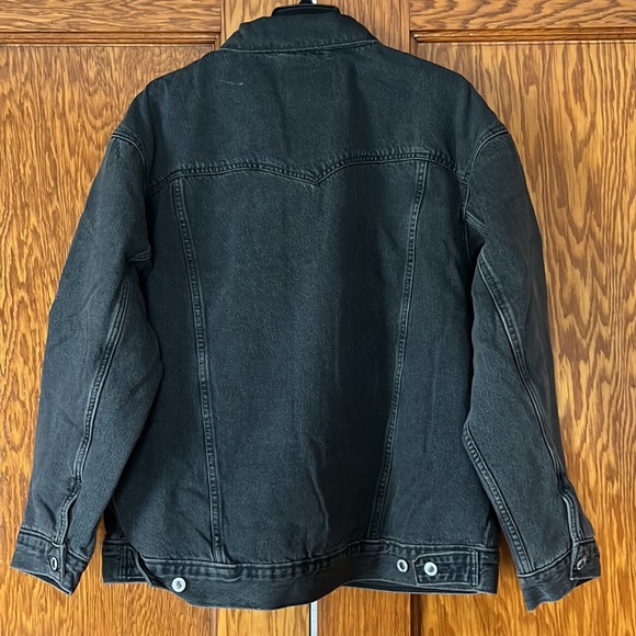 Levi's Loose Fit Trucker Jean Jacket in Black L and XL - Picture 4 of 9